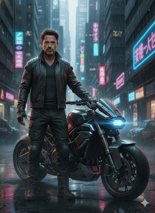 Cyberpunk Steel Rider