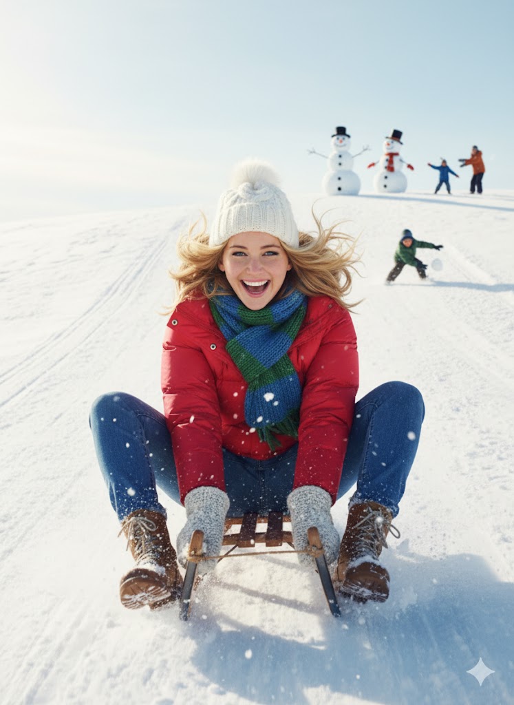 The Joyful Sled Ride